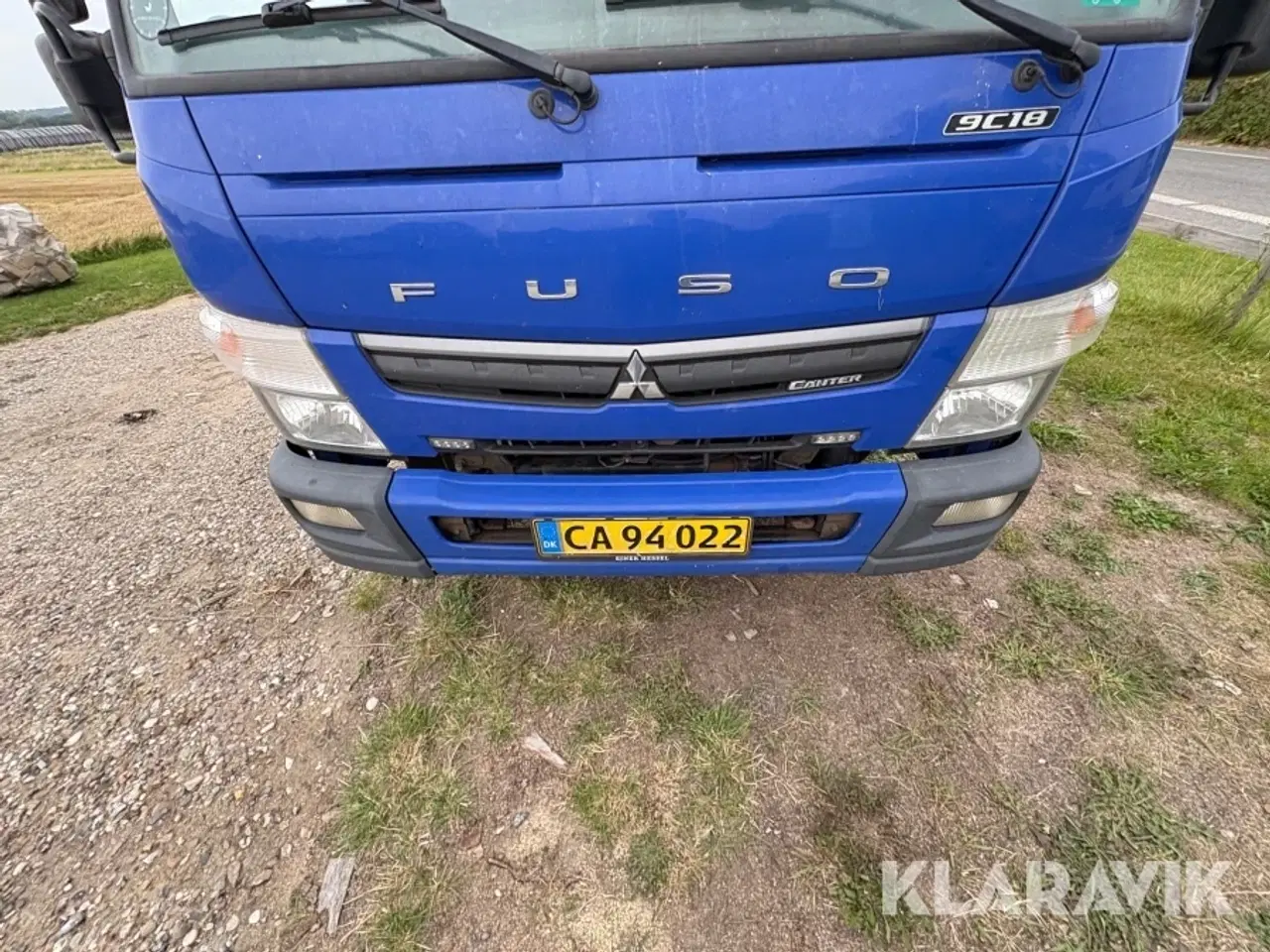 Billede 9 - Lastbil / Autotransport Fuso Canter 9c18amt4x2 Fassi F40 kran