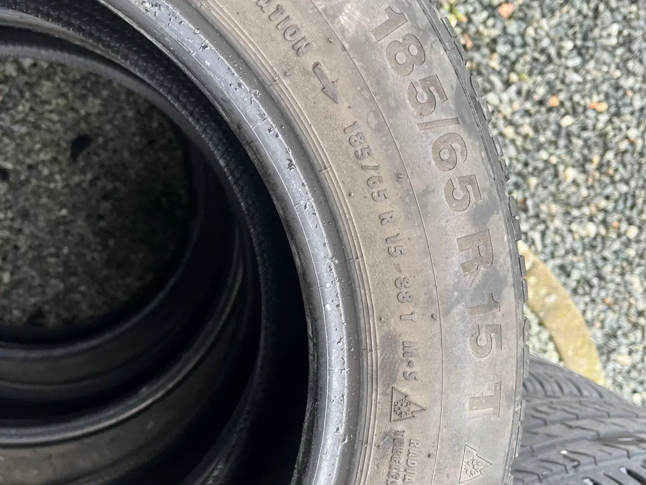Billede 6 - 185/60R15 contintal vinterdæk 