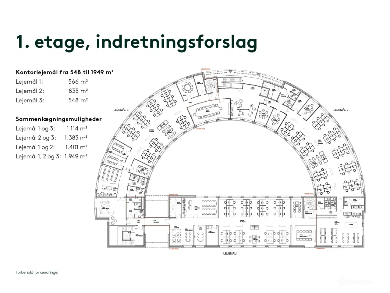 Billede 18 - Kontorlejemål på 835 m² eller flere samlet