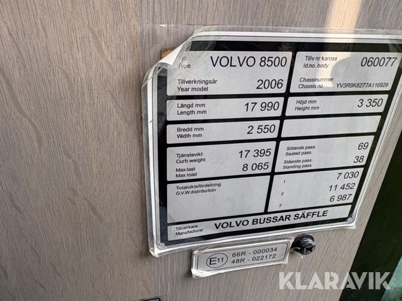 Billede 9 - Bus Volvo 8500L