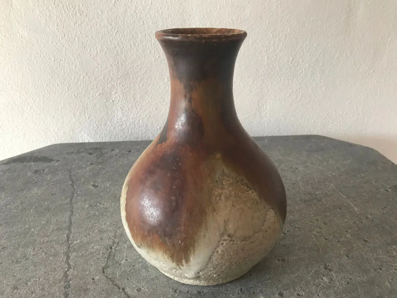 Billede 1 - Retro vase i jordfarver (Axella)