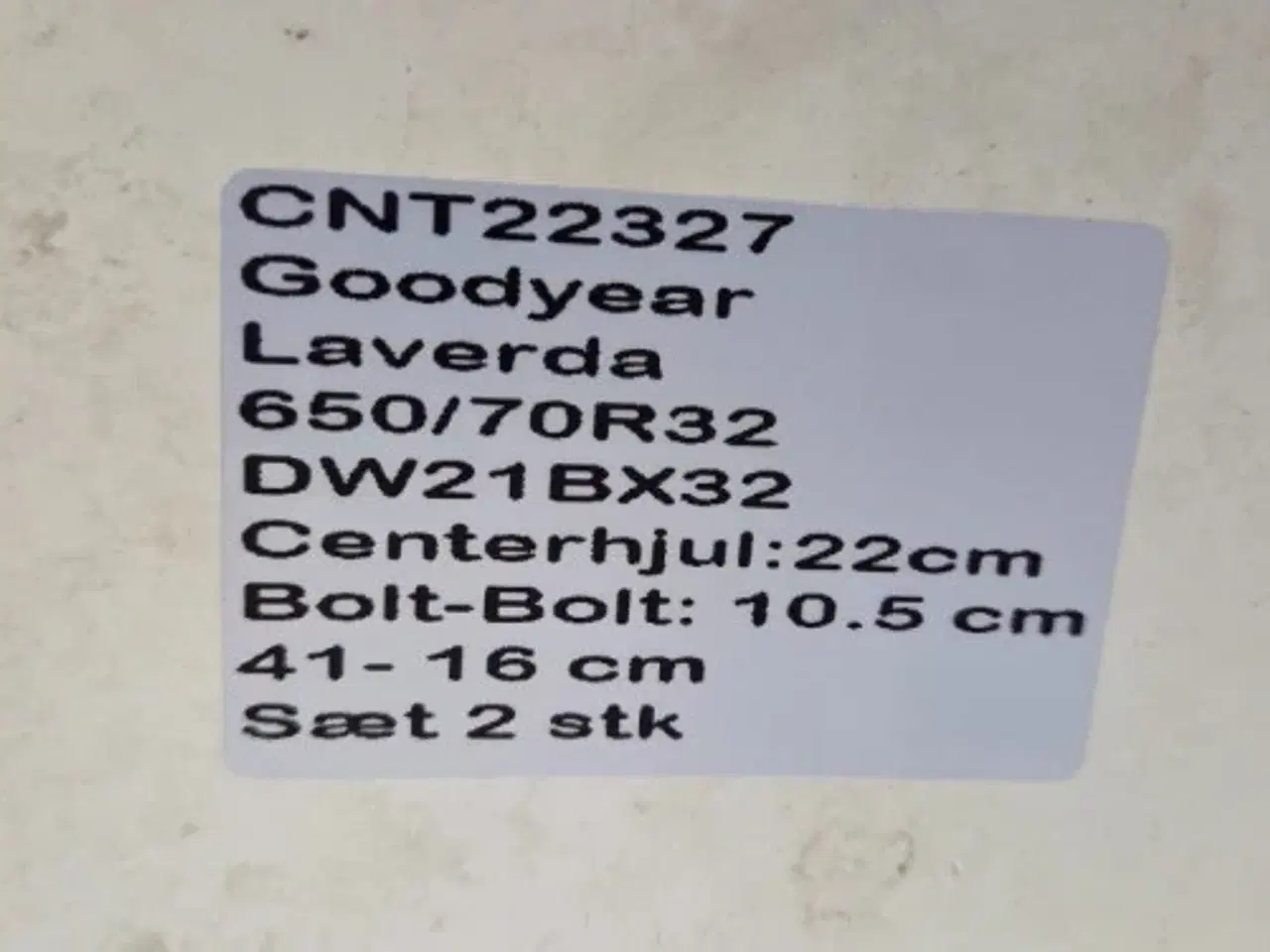 Billede 8 - 32"   650/70R32  SÆT