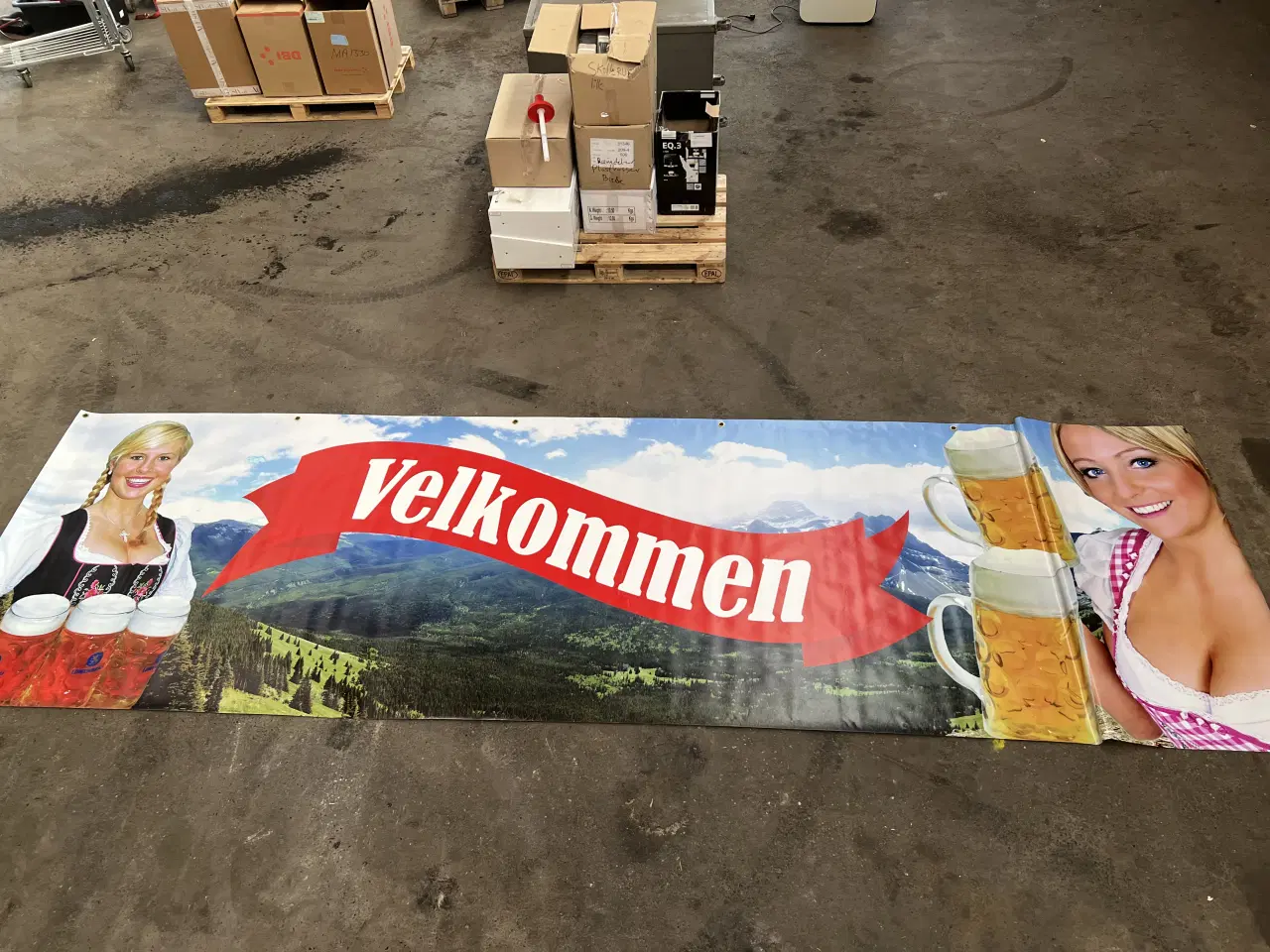 Billede 1 - Tyroler fest kæmpe banner
