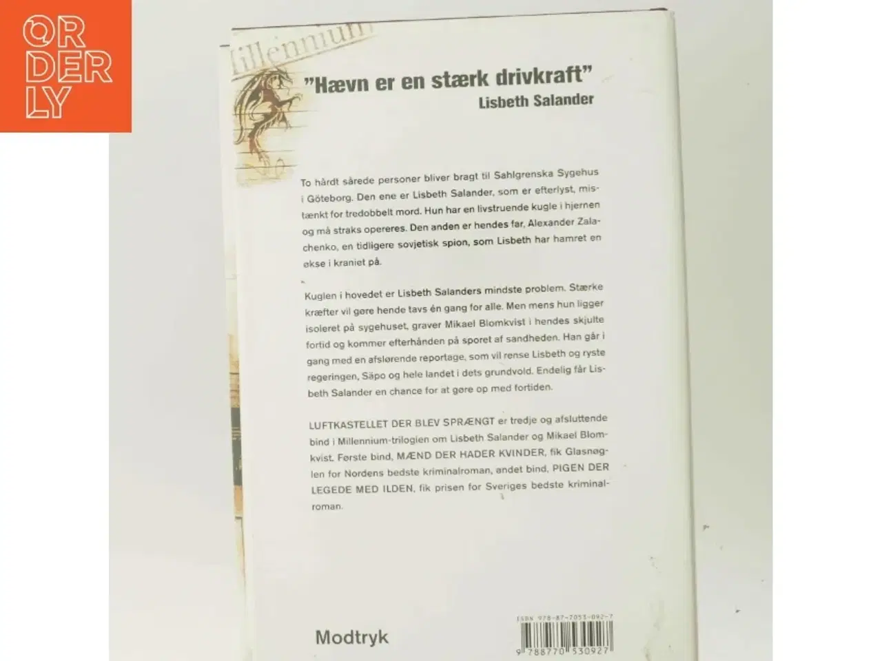 Billede 3 - Luftkastelletderblevsprngt Stir up a Hornets&#39; Nest of Girl. Shi Dige Larsen. the Danish Original. Hardcover](chinese Edition) (Bog)