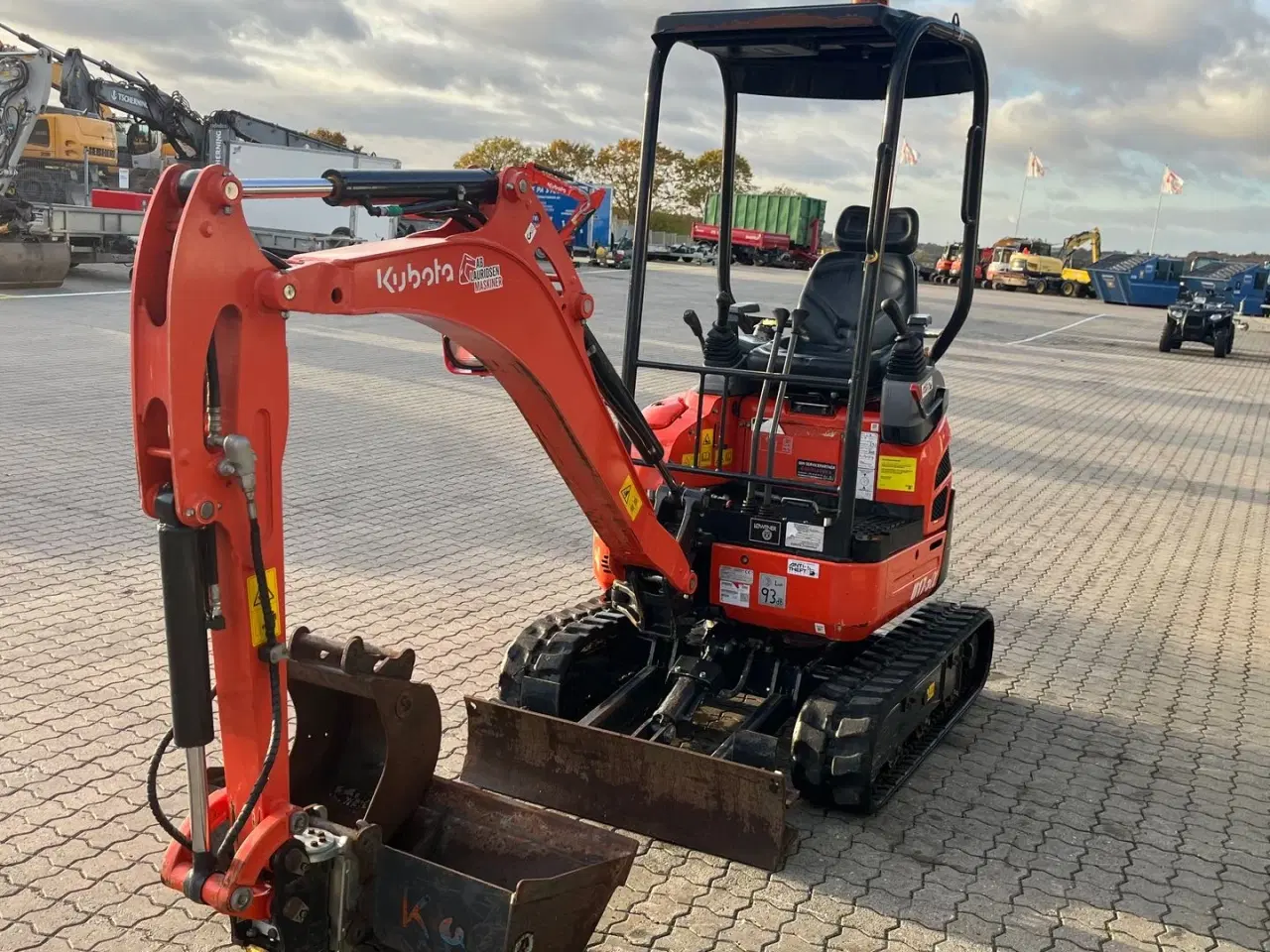 Billede 5 - Kubota U17-3 Tiltman Kompakt + 2 skovle