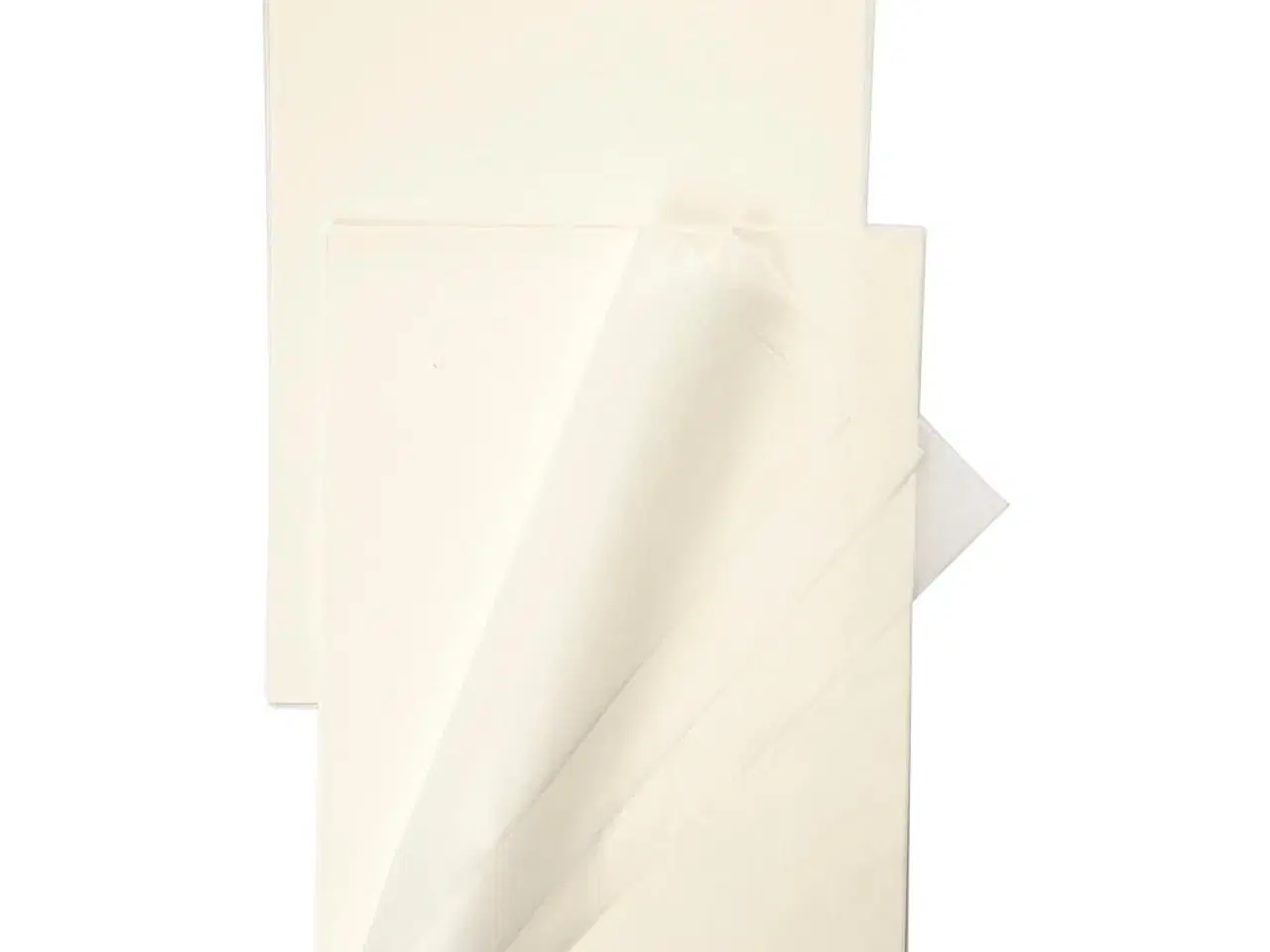 Billede 1 - Imiteret Japanpapir, A3, tykkelse 14g/m2, hvid, 100ark/ 1 pk.