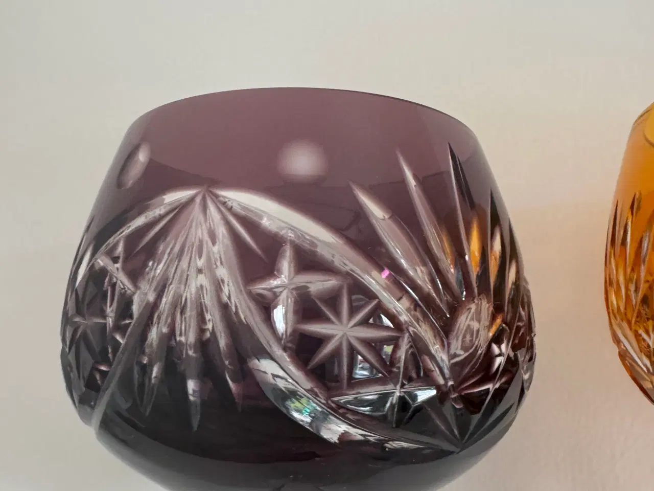 Billede 5 - Bøhmisk krystalglas 3 stk