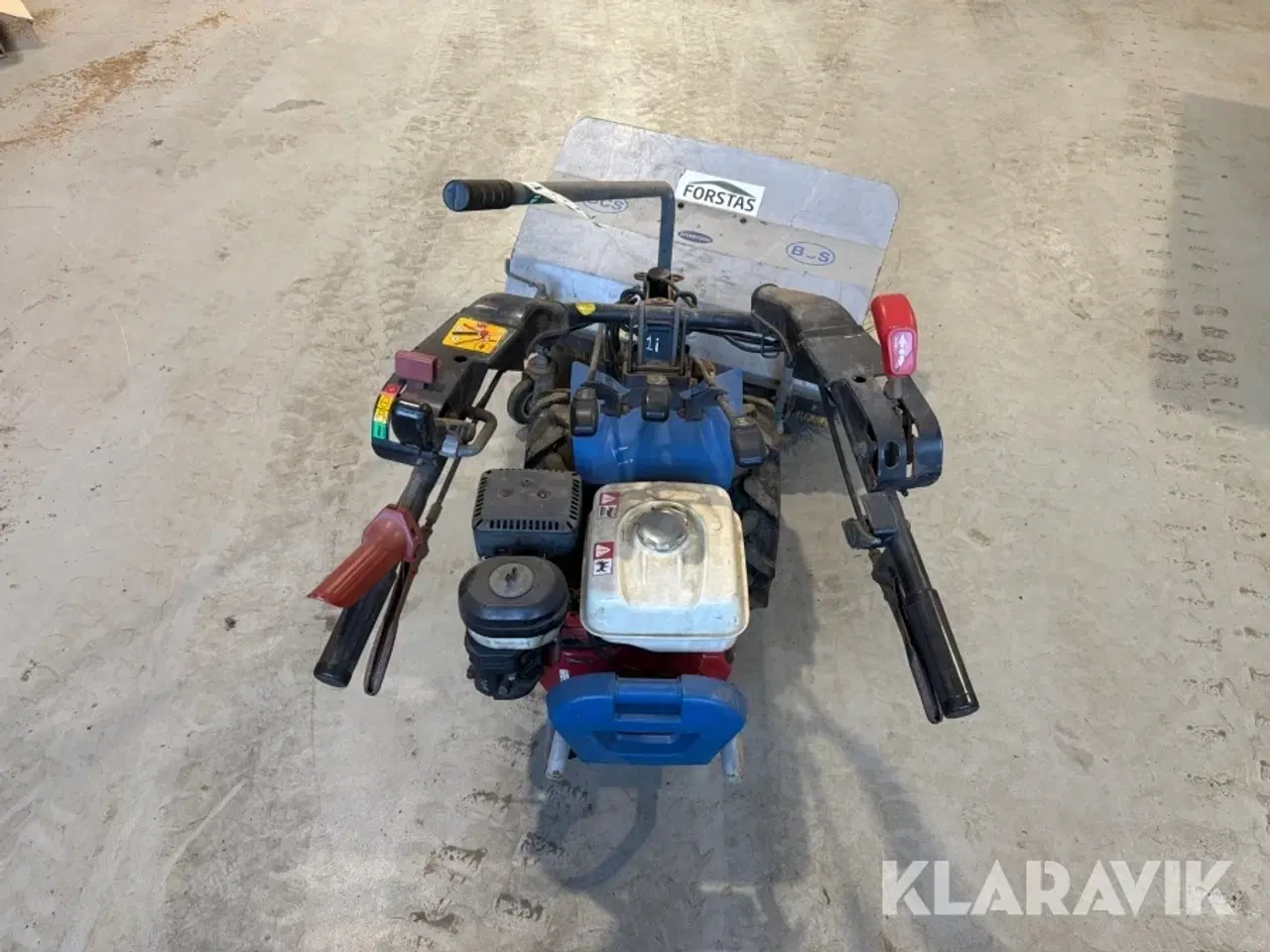 Billede 4 - 2-hjulet traktor BCS MC 728 med fejekost