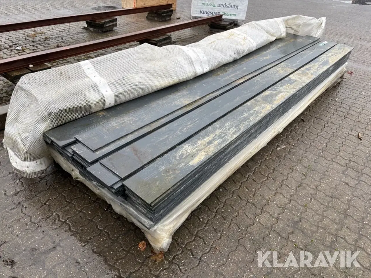 Billede 1 - Facadebeklædning Swisspearl Antracit - 1 palle