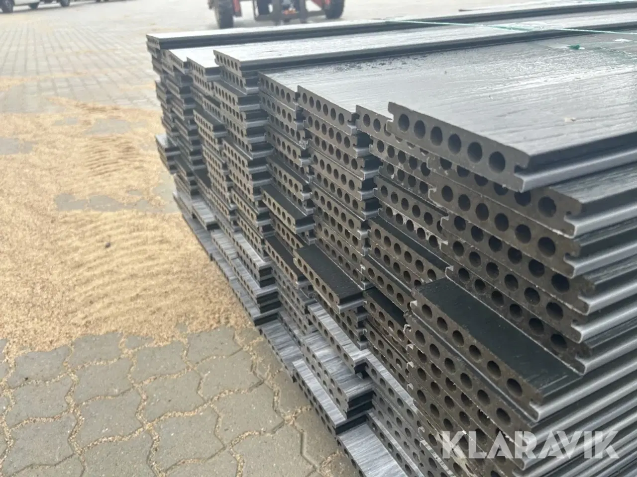 Billede 7 - Terrassebrædder Kirkedal Komposit, sort og grå 100 styk