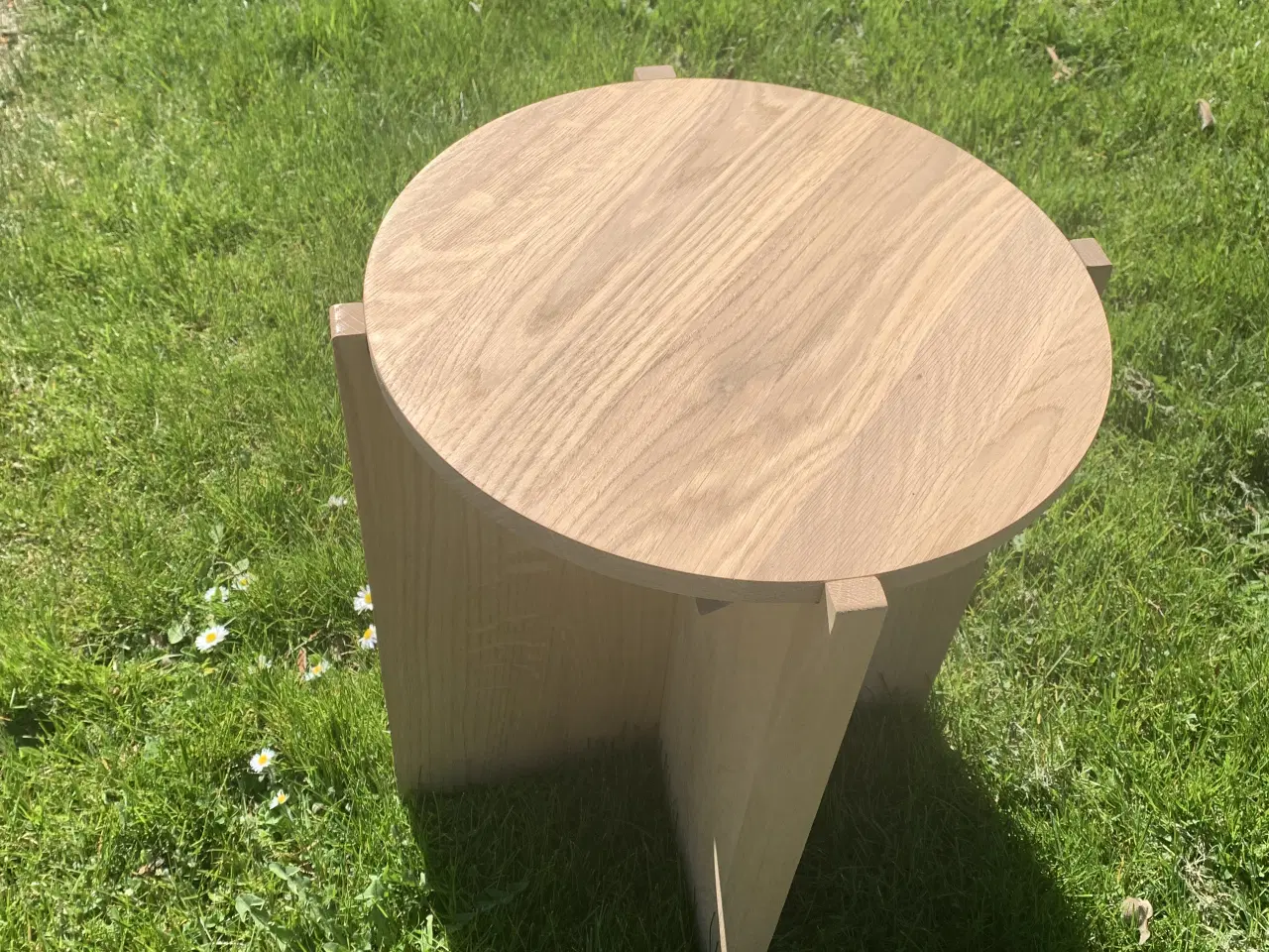 Billede 3 - Kristina Dam Studio Stool, Light Lacquered Oak.