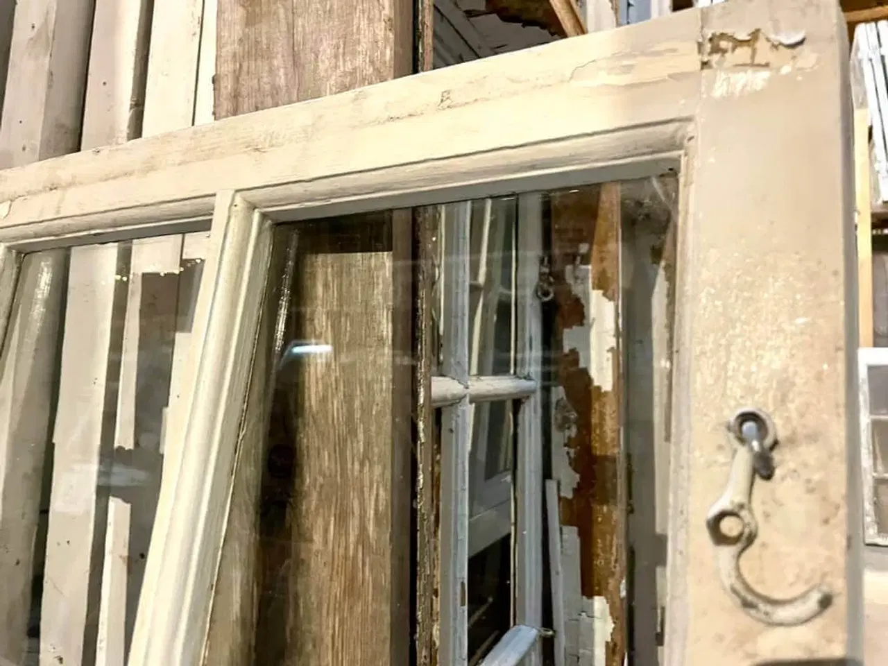 Billede 4 - Klassisk 6-ruders vinduesramme m. trukket glas