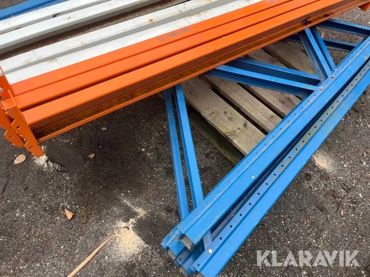 Billede 9 - Pallereol med 4 hylder