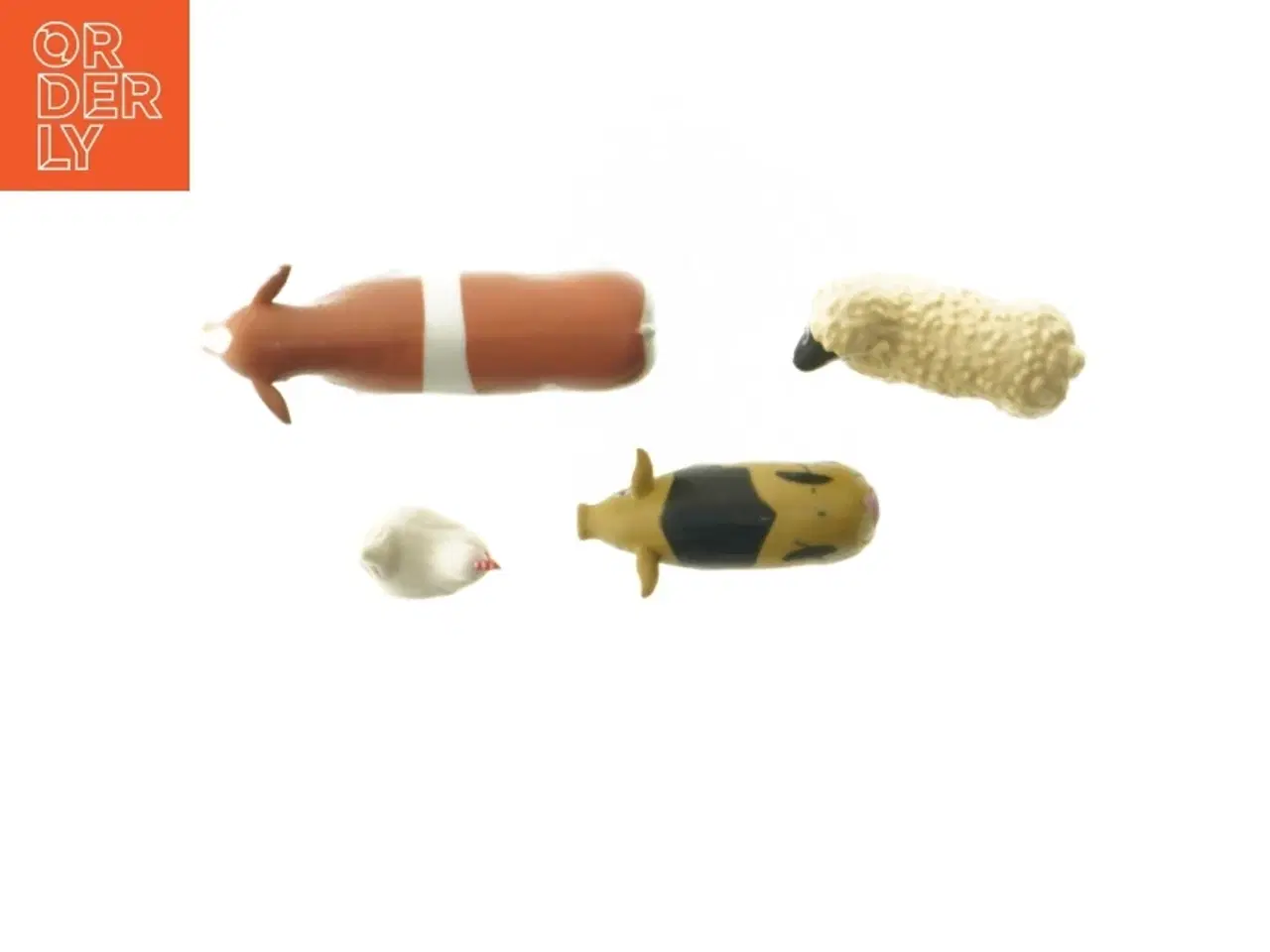 Billede 2 - Sæt af bondegårdsdyr figurer (str. 12,5 cm)
