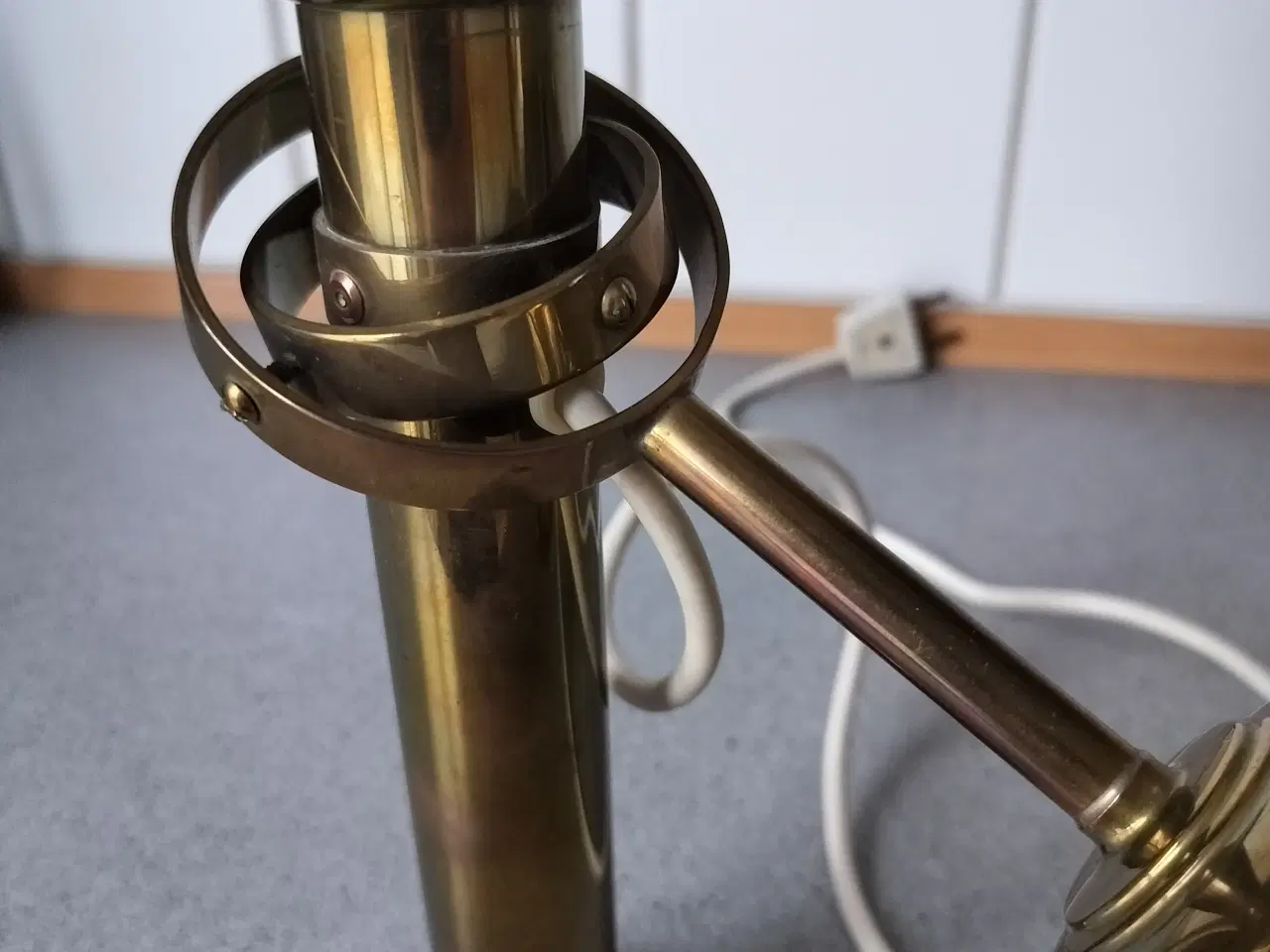 Billede 6 - Skibslampe, messing