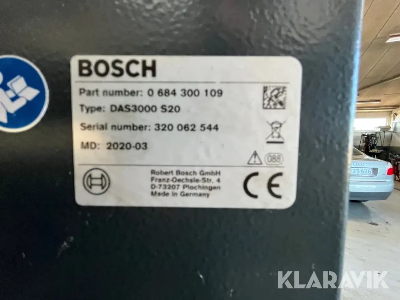 Billede 5 - Radarkalibreringsmaskine Bosch DAS 3000