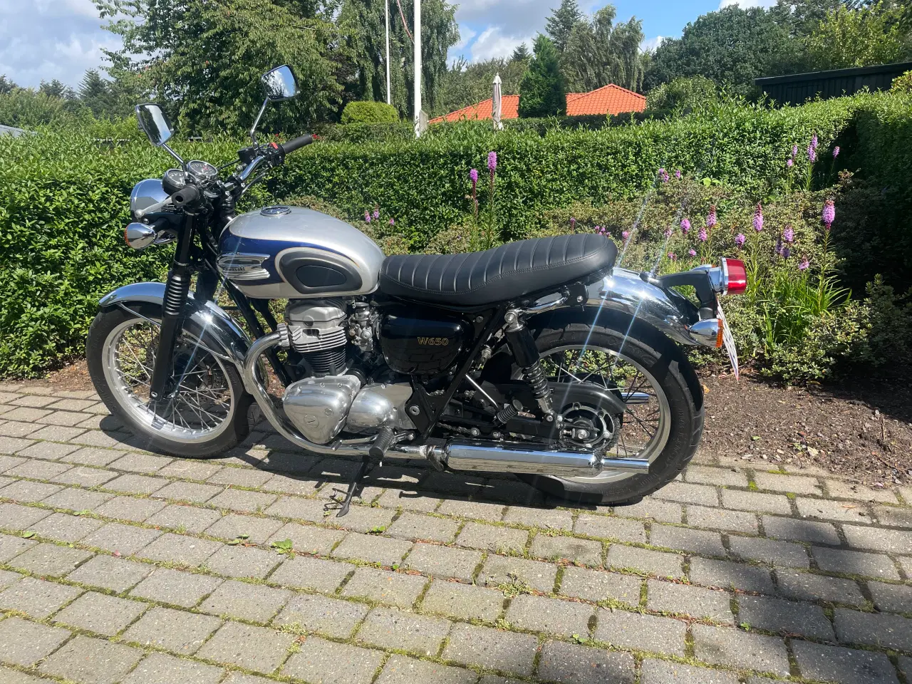 Billede 5 - Kawasaki W650, 1999 original stand