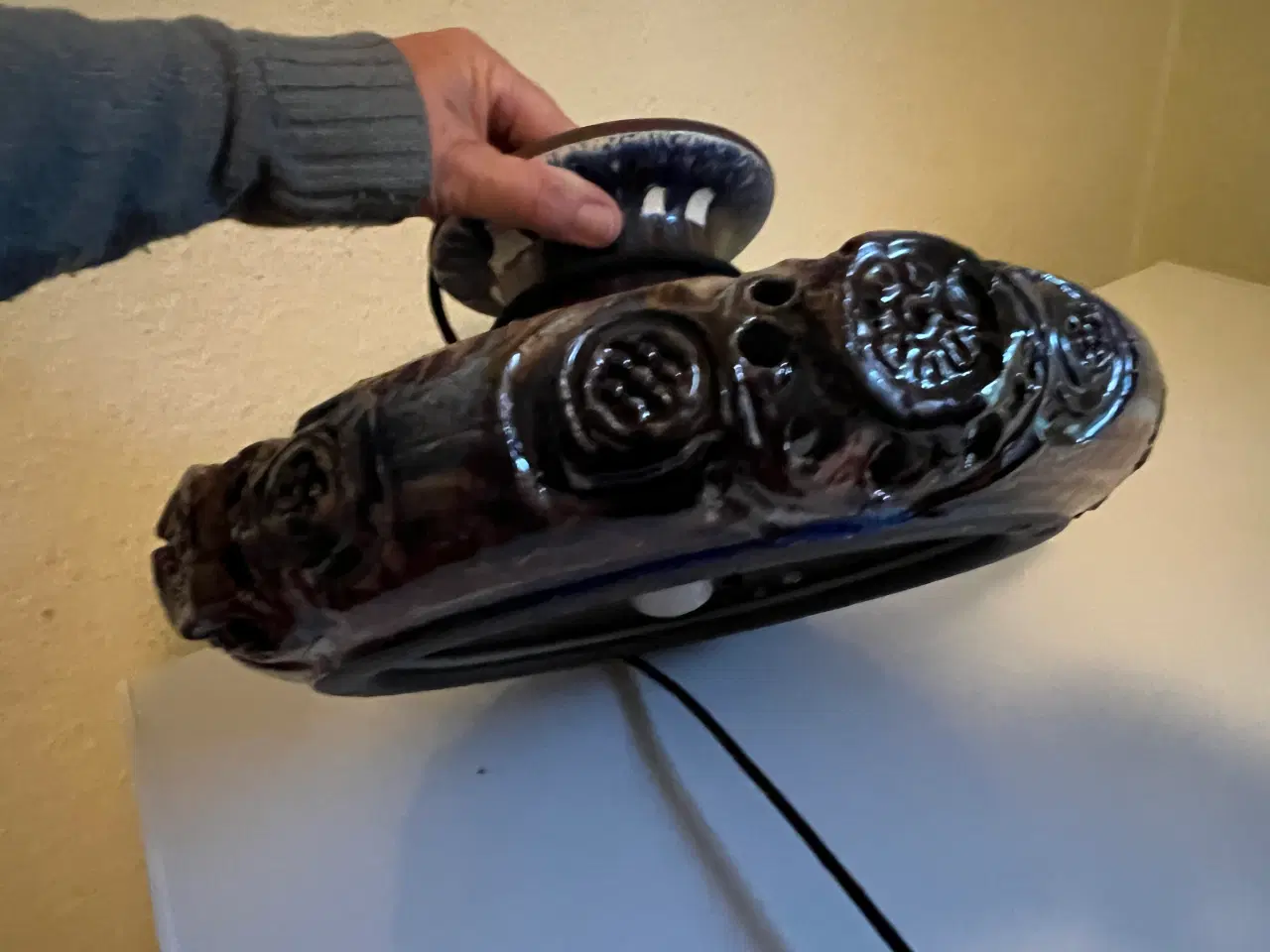 Billede 1 - Keramik lampe