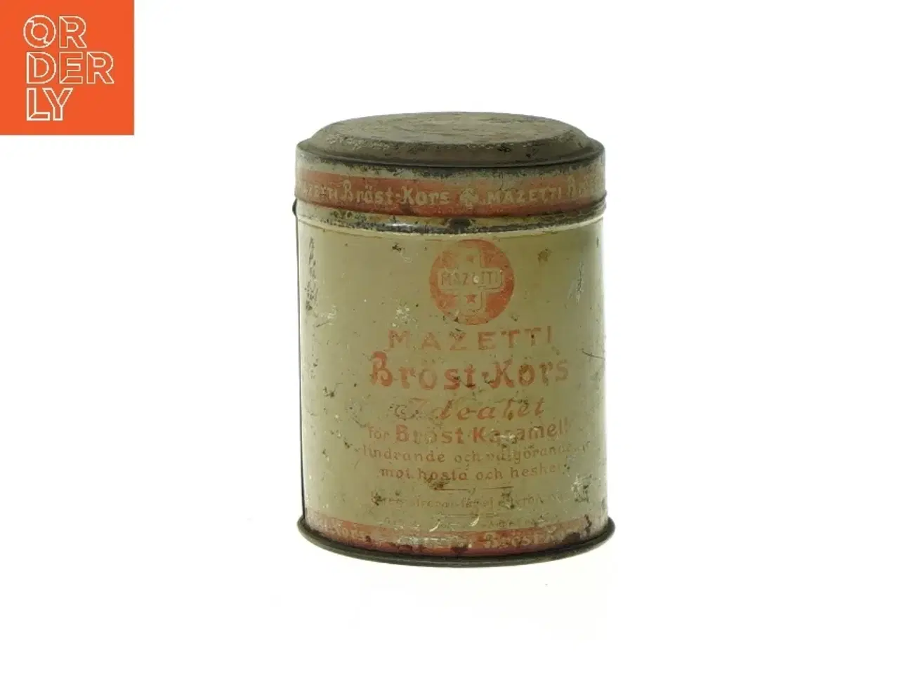 Billede 1 - Dåse fra Ukendt (str. HØ:11x8,5cm)