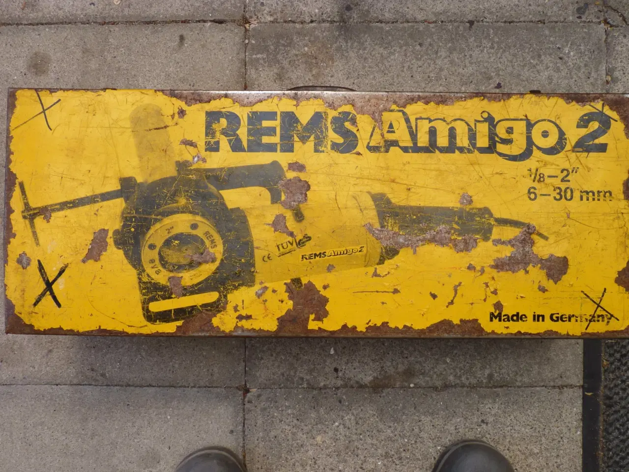 Billede 4 - Elektrisk Gevindskæresæt Rems Amigo 2. 230V