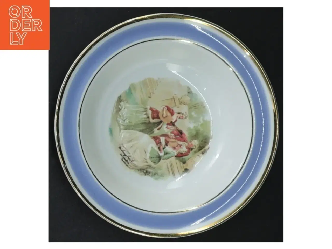 Billede 14 - Porcelænstallerkner med historiske motiver fra Arabia (str. 17 cm)