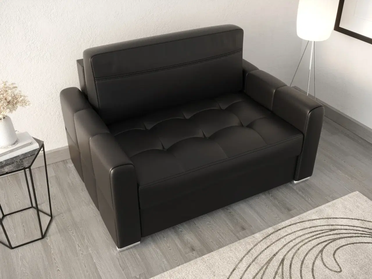 Billede 4 - VERONICA I AMERICAN SOFA MED SOVEFUNKTION  140 CM