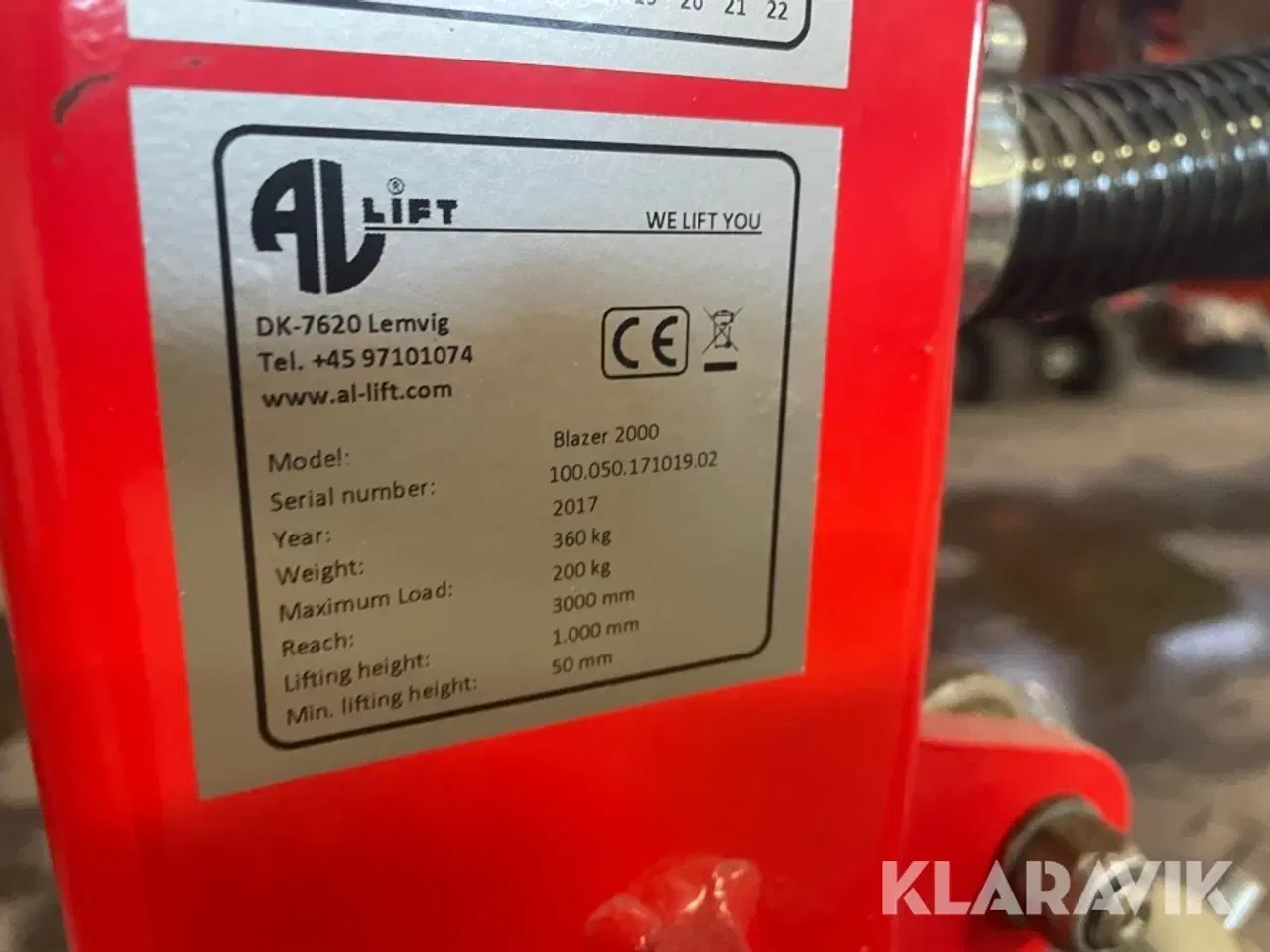 Billede 6 - Vakuumløfter Blazer 2000