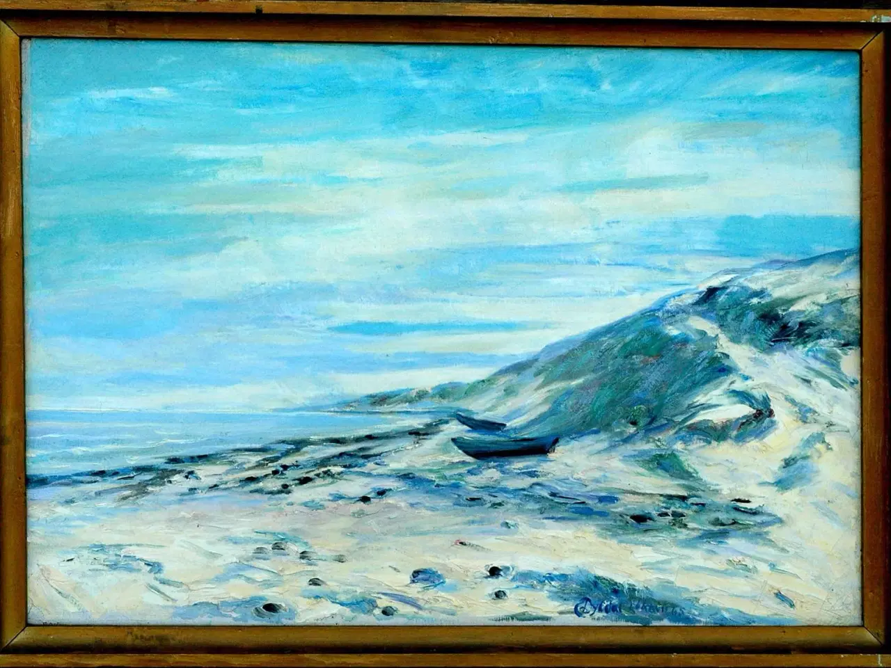 Billede 1 - Maleri af C. Dybdahl (20. årh.)