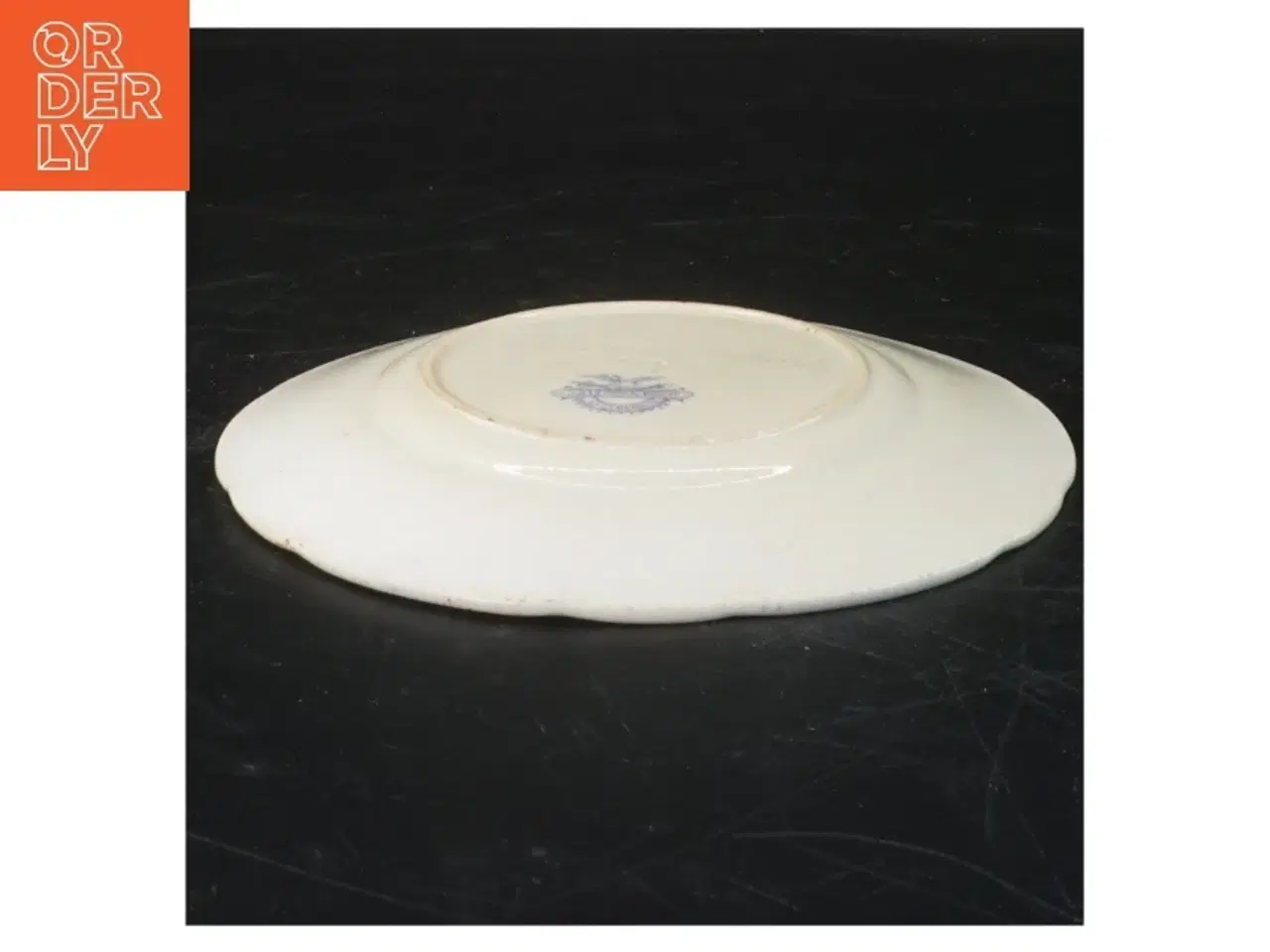 Billede 2 - Dekorativ porcelæn tallerken (str. Ø 17 cm)