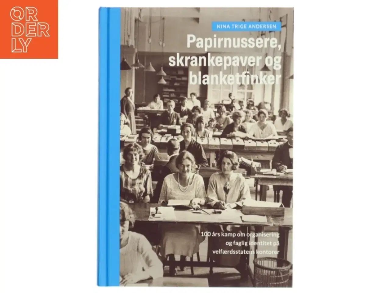 Billede 1 - Papirnussere, skrankepaver og blanketfinker : 100 års kamp om organisering og faglig identitet på velfærdsstatens kontorer af Nina Trig