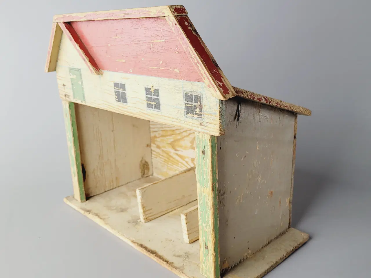 Billede 6 - ⭐️: Antikt Fængselslegetøj – Stald nr. 10 (Dansk)