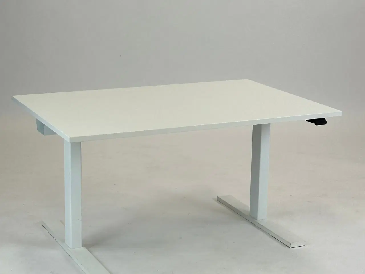 Billede 1 - Hæve-/sænkebord 120x80 - Linak (Hvid)