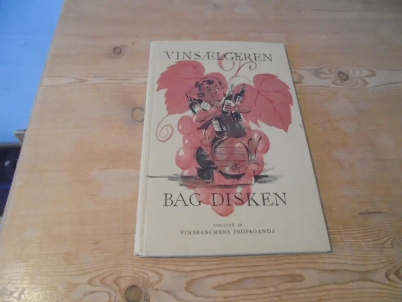 Billede 1 - Vinsælgeren bag disken udg. fra 1954 i fin stand