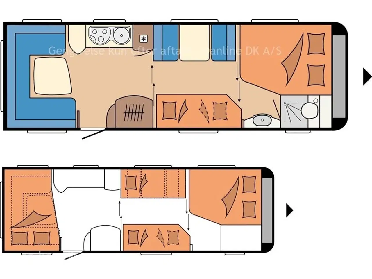 Billede 22 - 2014 - Hobby Prestige 720 UKFe   Hobby Prestige 720 UFKE årg. 2014 7 sovepladser, 8 siddepladser.