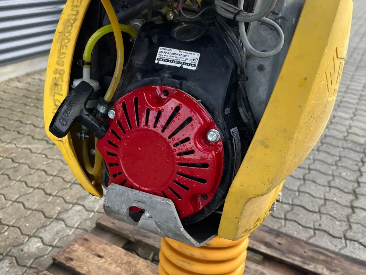 Billede 3 - Bomag BT 60 58kg kvalatits jordloppe