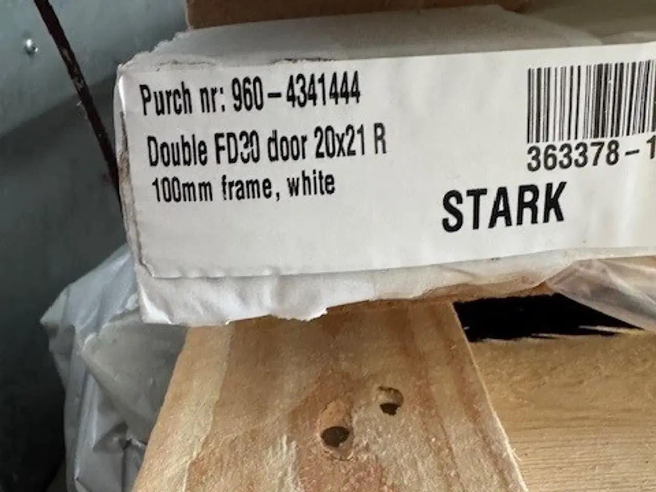 Billede 1 - Dobbel Brand dør