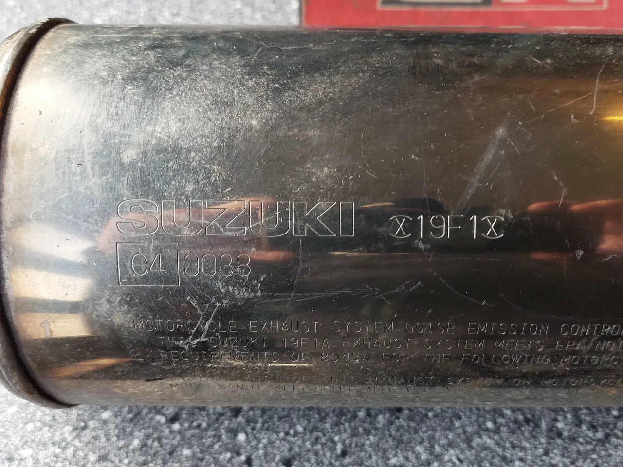 Billede 2 - Suzuki Sv650 99-02 udstødning