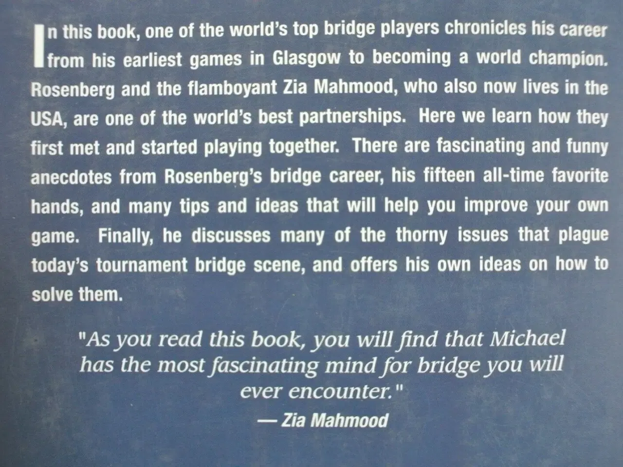 Billede 3 - bridge, zia and me, by michael rosenberg