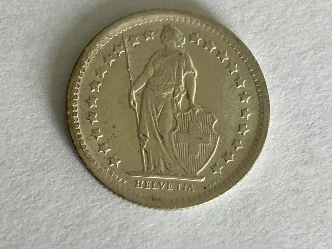 Billede 2 - 1/2 Franc Switzerland 1966