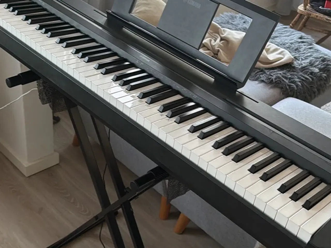 Billede 1 - Yamaha p45 vægtende tangenter 