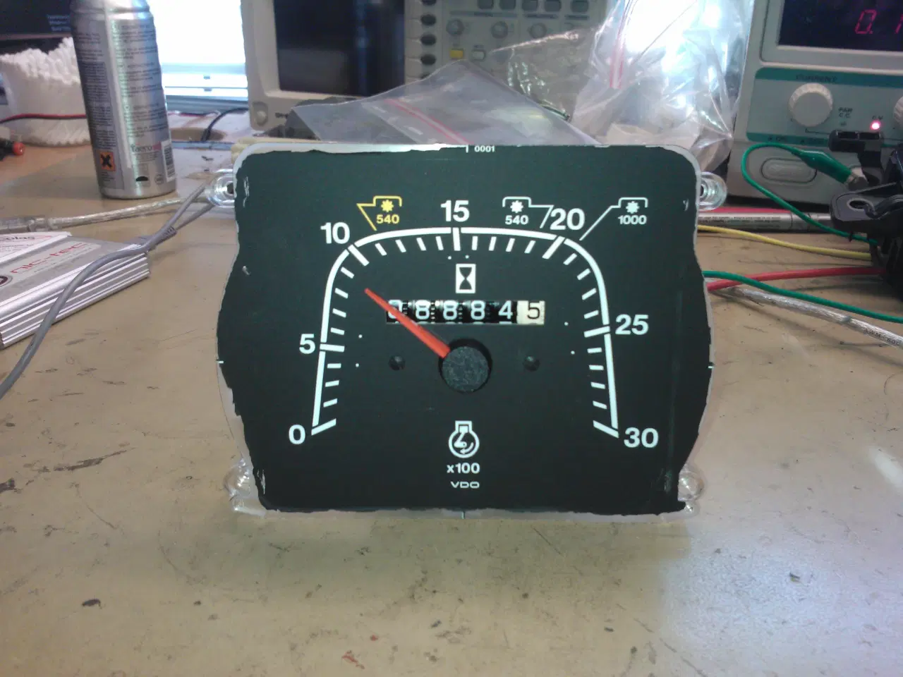 Billede 2 - Speedometer rep Traktor m timetæller