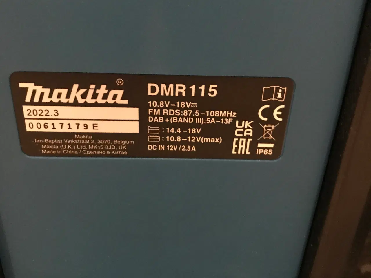 Billede 4 - Makita akku radio DAP+