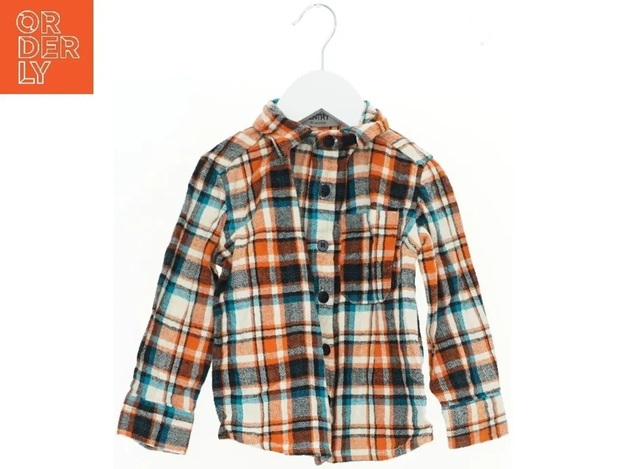 Billede 1 - Ternet skjorte til børn fra Entry (str. 98)