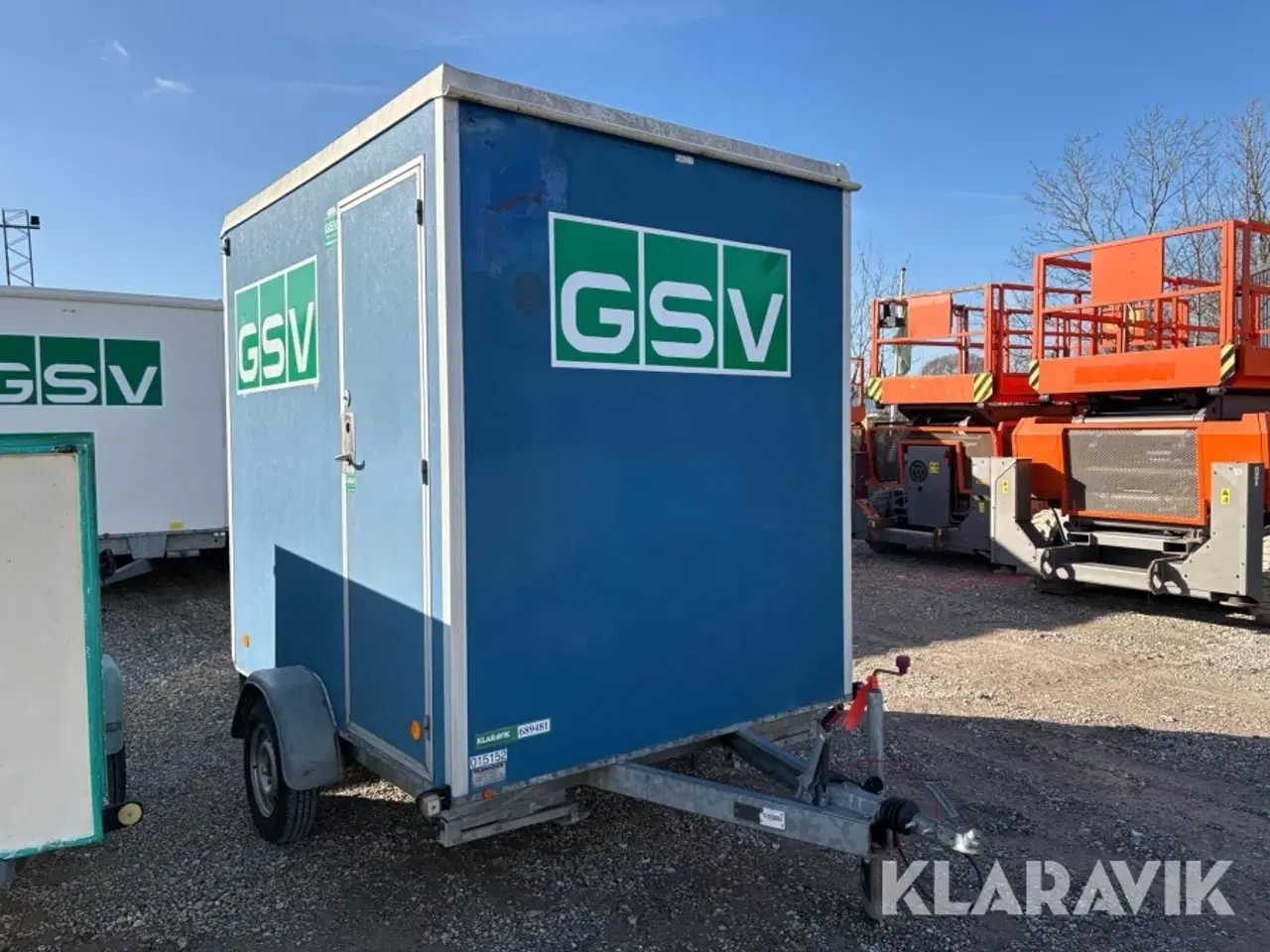 Billede 2 - Badmobil 1 rum med kværn Scanvogn