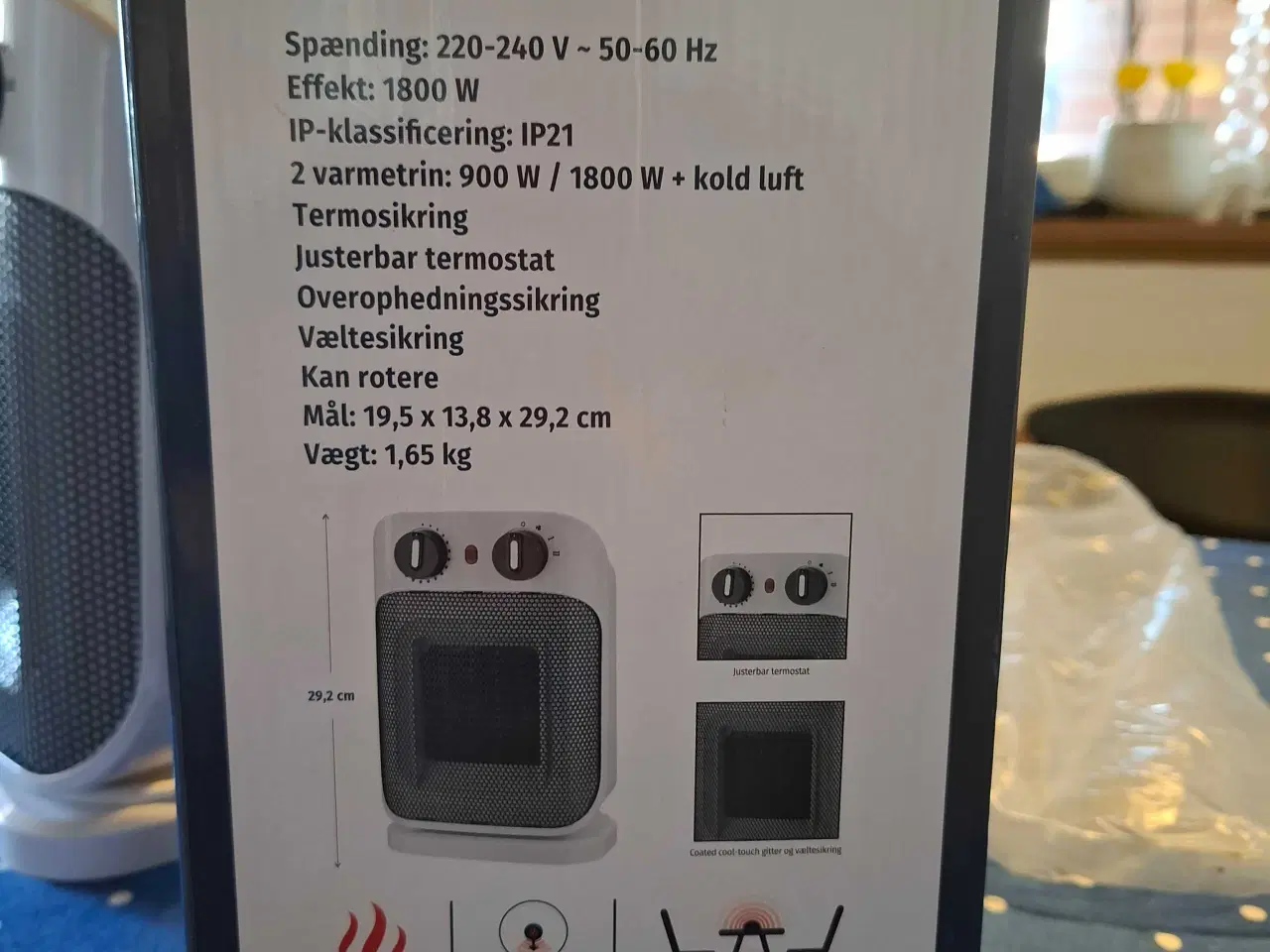 Billede 2 - Varmeblæser 