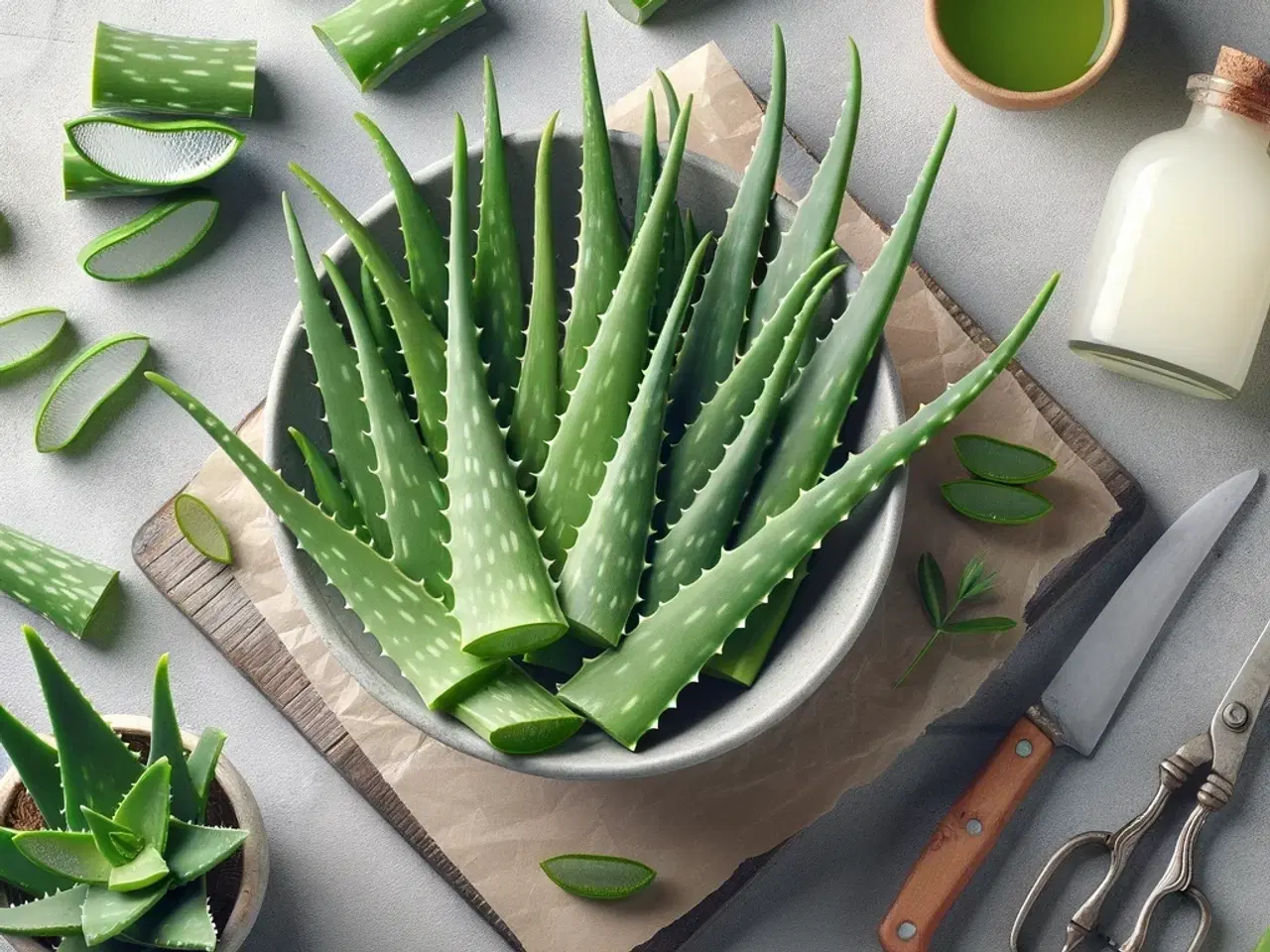 Billede 1 - Friske Aloe Vera Barbadensis Miller Blade