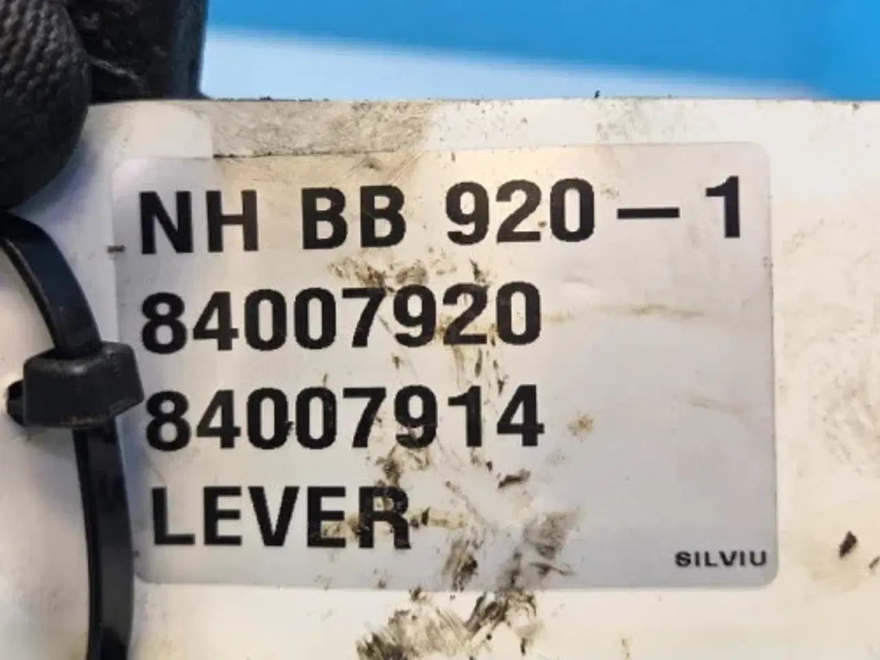 Billede 10 - New Holland BB920 Lever 84007920