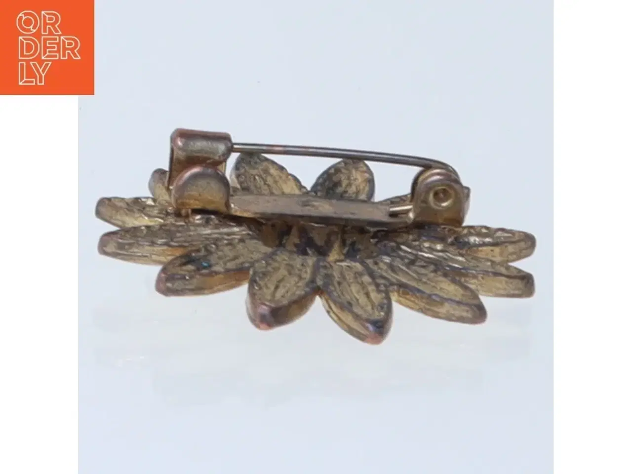 Billede 4 - Vintage marguerit broche (str. 3 cm)