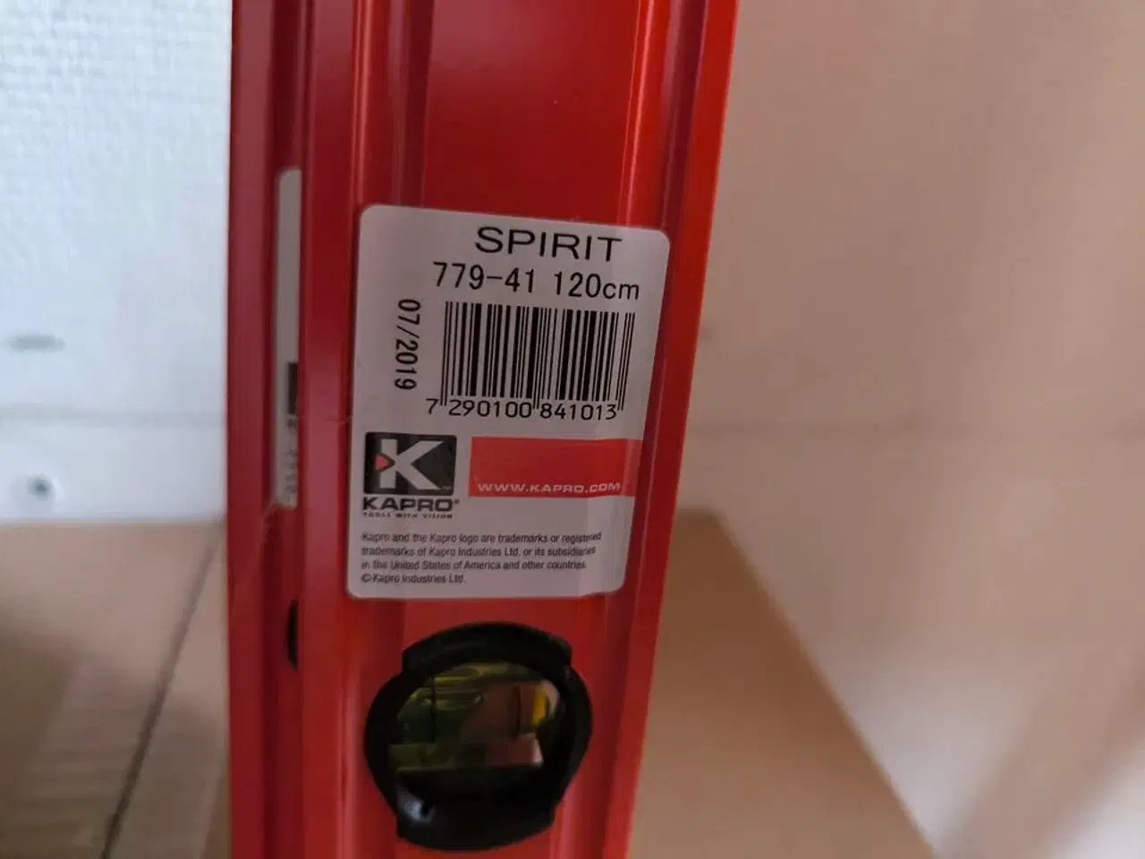 Billede 3 - 2 stk. vaterpas KAPRO 779 SPIRIT 120 cm (ubrugt)