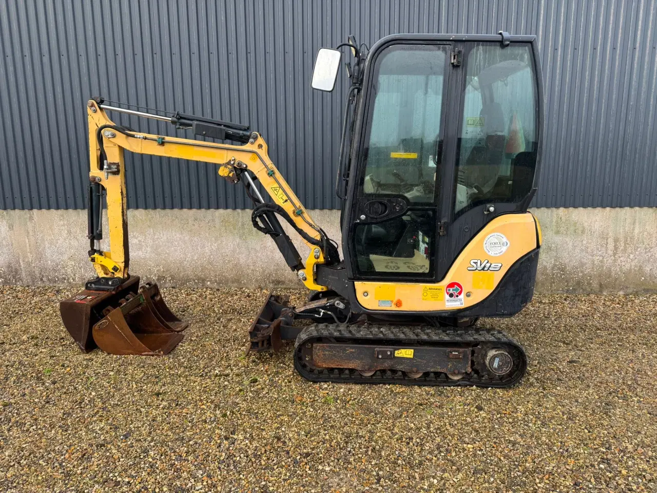 Billede 2 - Yanmar SV18 minigraver 